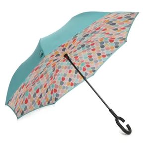 DSW Teal Umbrella & Reusable Bag